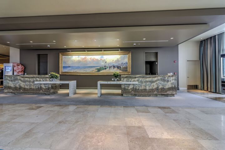 Check-in/check-out kiosk