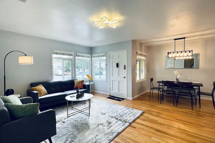 Sanmateo Cozy Central 3b1b Home Garage Parking AC