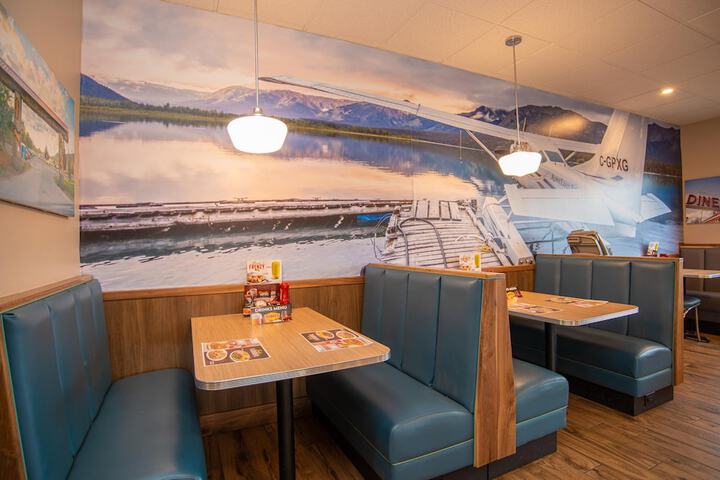 Breakfast area