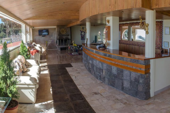 Interior entrance
