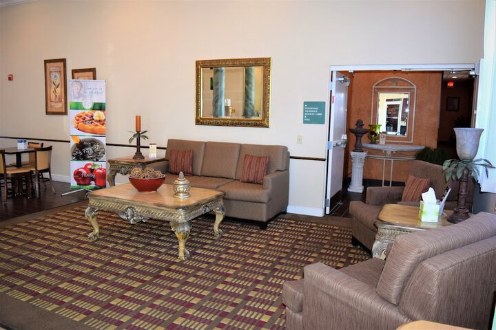 Lobby sitting area