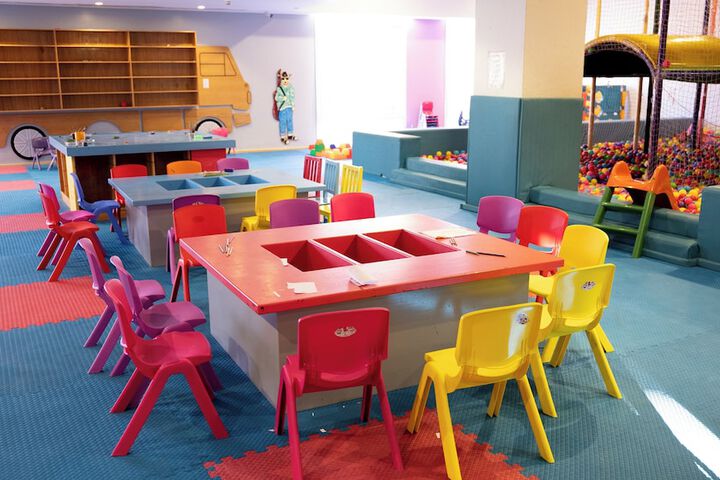Children's play area - indoor
