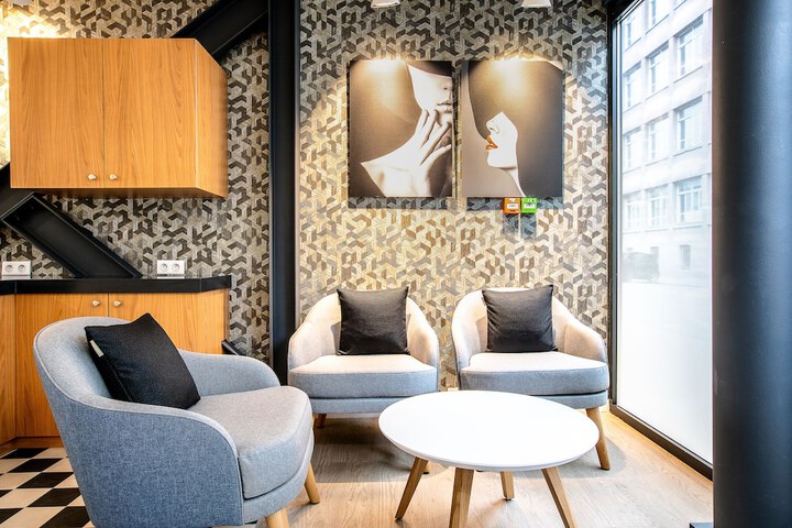 Lobby sitting area