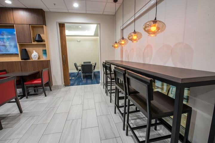 Breakfast area