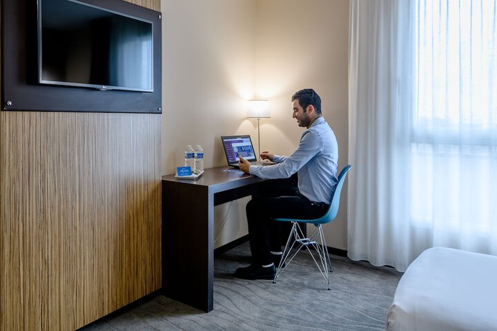 In-room business center