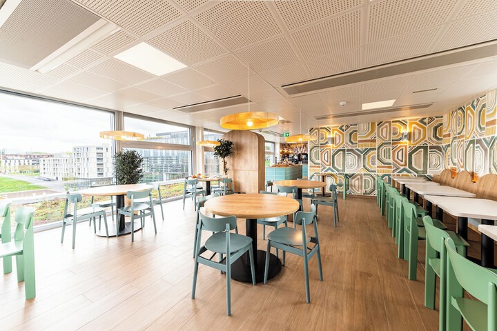 Breakfast area