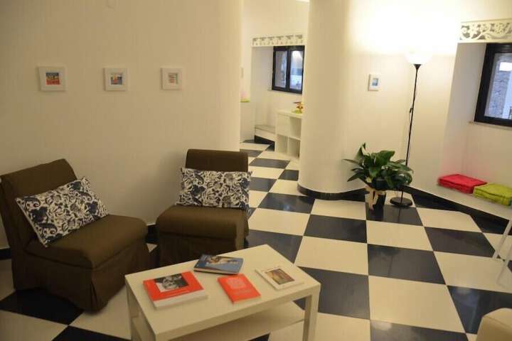 Lobby sitting area