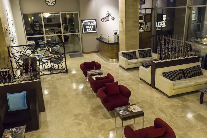 Interior entrance