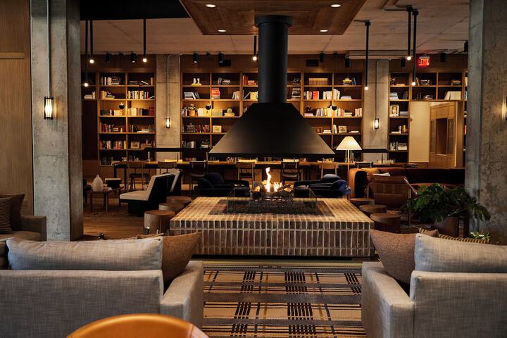 Lobby sitting area