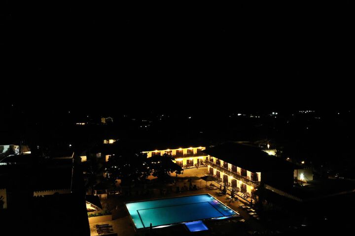 Front of property - evening/night