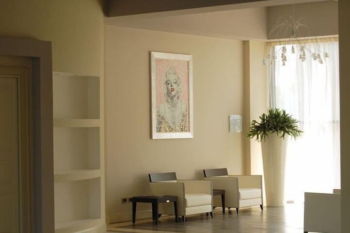 Interior entrance