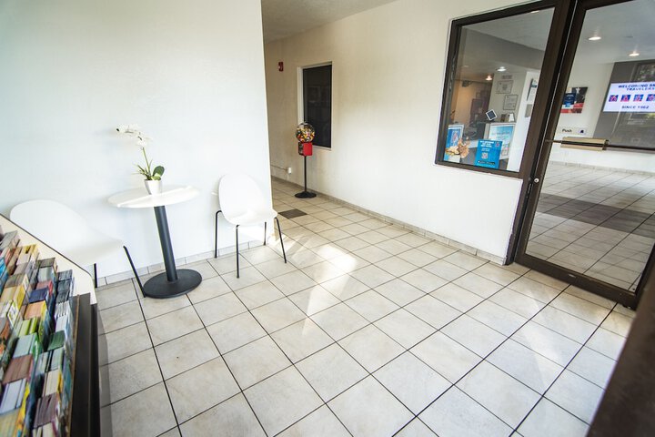 Lobby sitting area