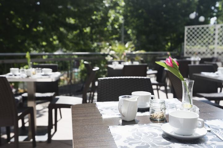 Breakfast area