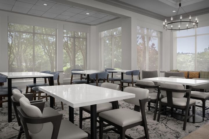 Breakfast area