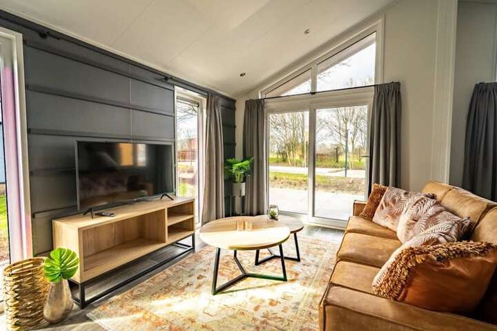 Modern Chalet in a Holiday Park Bordering the Hoge Veluwe National Park in Arnhem