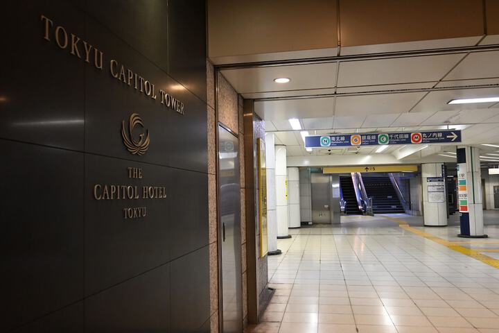 Interior entrance