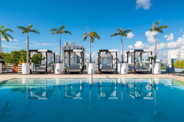 Rooftop pool