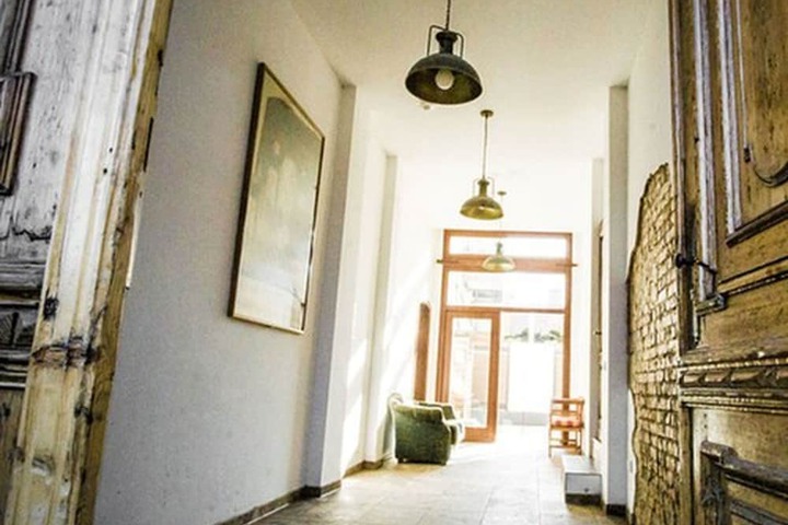 Interior entrance
