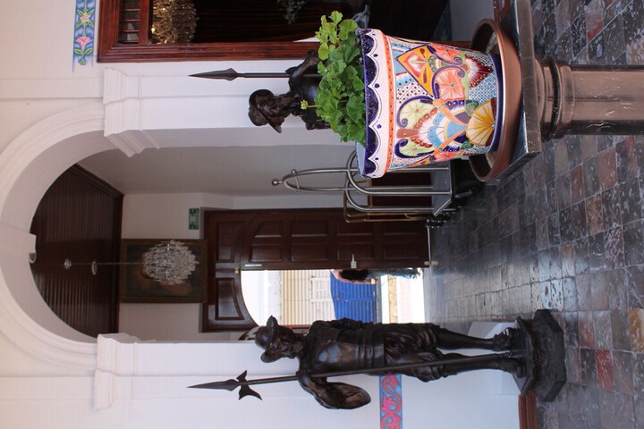 Interior entrance