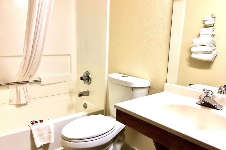 1 Queen Bed Mobility Accessible Roll in Shower (10 of 26)
