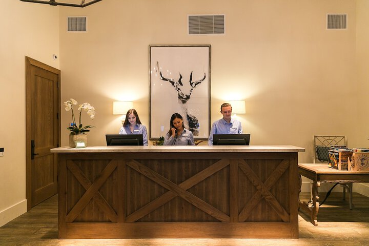 Interior entrance