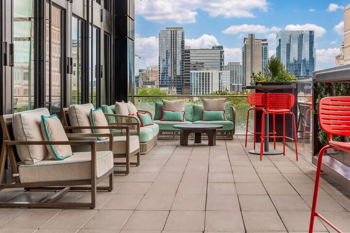 Swimming pool at Cambria Hotel Nashville Downtown