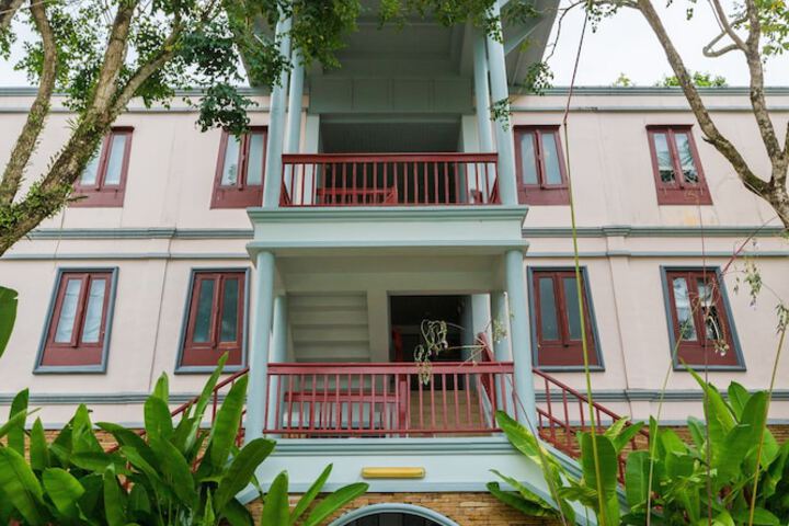 Interior entrance