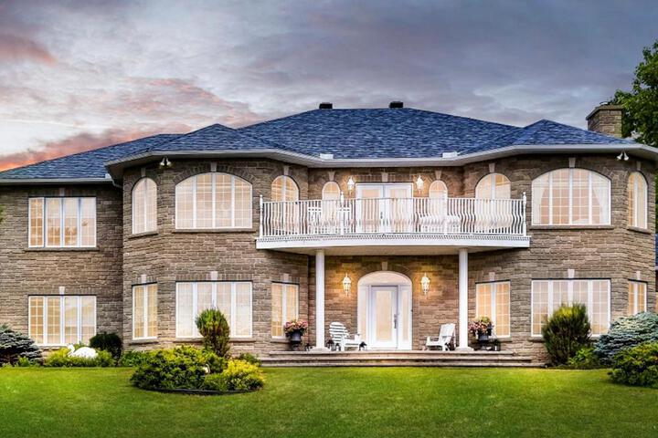 Exterior of Greystone on Golden Lake