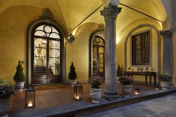 Interior entrance