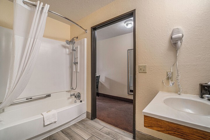 1 Queen Bed Mobility Accessible Roll in Shower (19 of 26)