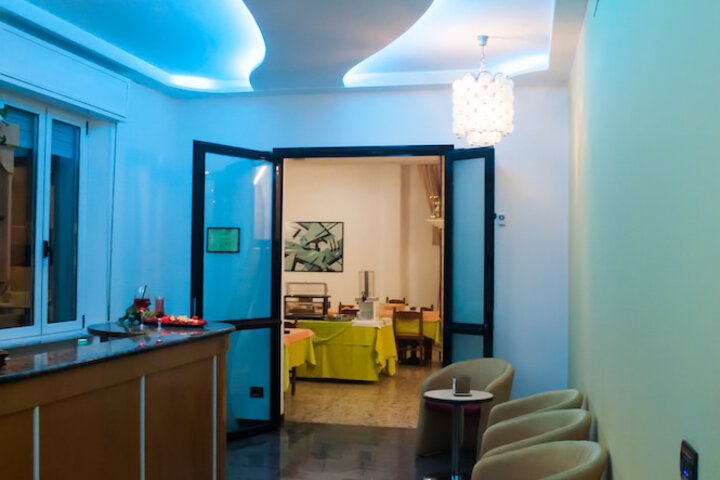 Lobby sitting area