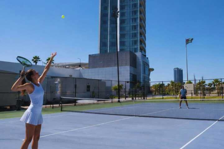 Tennis and Basketball Courts 55 of 91