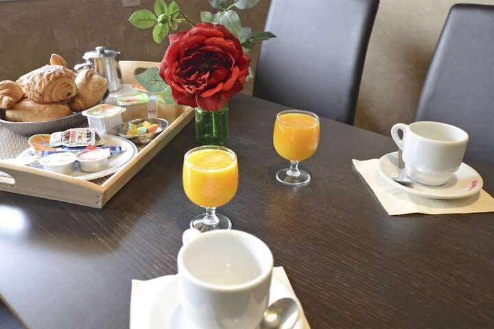 Breakfast area