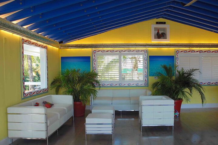 Lobby sitting area