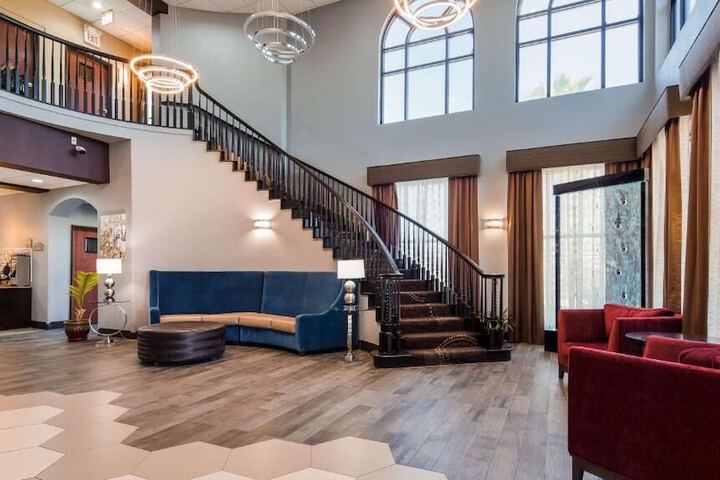 Lobby sitting area