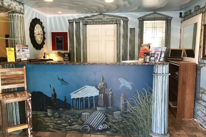 Interior entrance