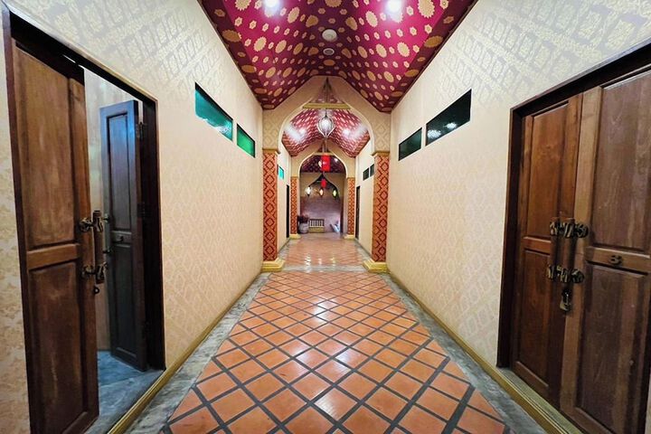 Interior entrance
