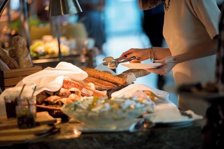Breakfast buffet