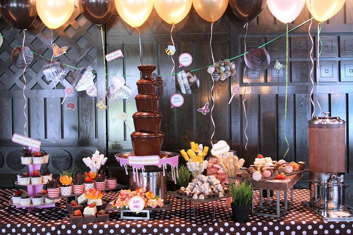 Birthday party area