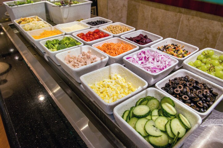 Breakfast buffet