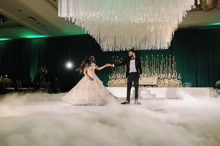 Indoor wedding