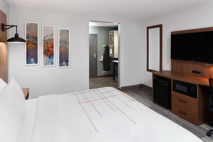 1 King Bed Mobility Accessible Roll in Shower (7 of 25)