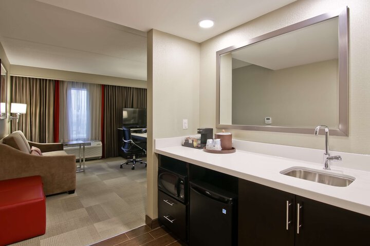 1 King Microwave, Refrigerator Wet Bar Studio Suite (4 of 5)