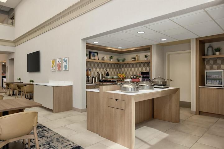 Breakfast area