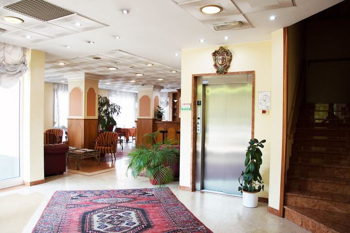 Interior entrance