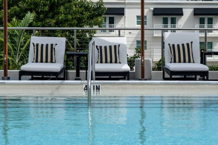 Rooftop pool