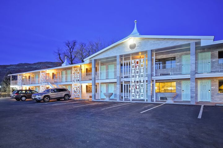 Front of property - evening/night