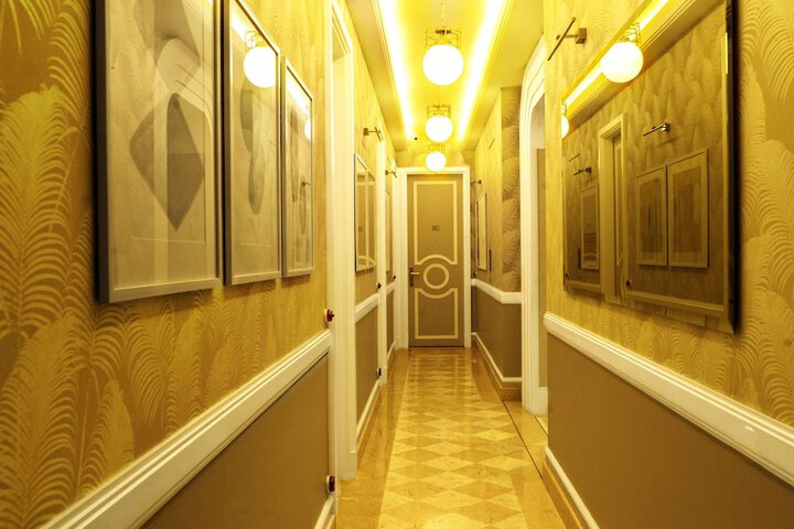 Interior entrance