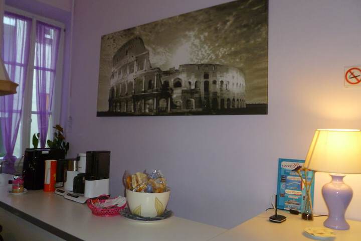 Breakfast area