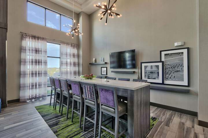 Breakfast area